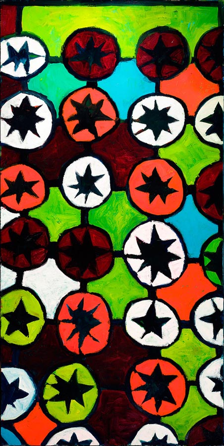    Pattern #42   &nbsp;- &nbsp; 80cm x 130cm,&nbsp;Oil on Canvas  