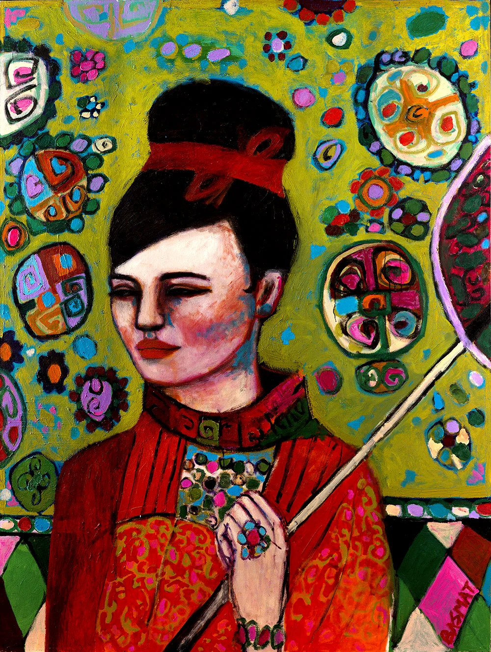 Wendy - 230cm x 174cm, Oil on Canvas
