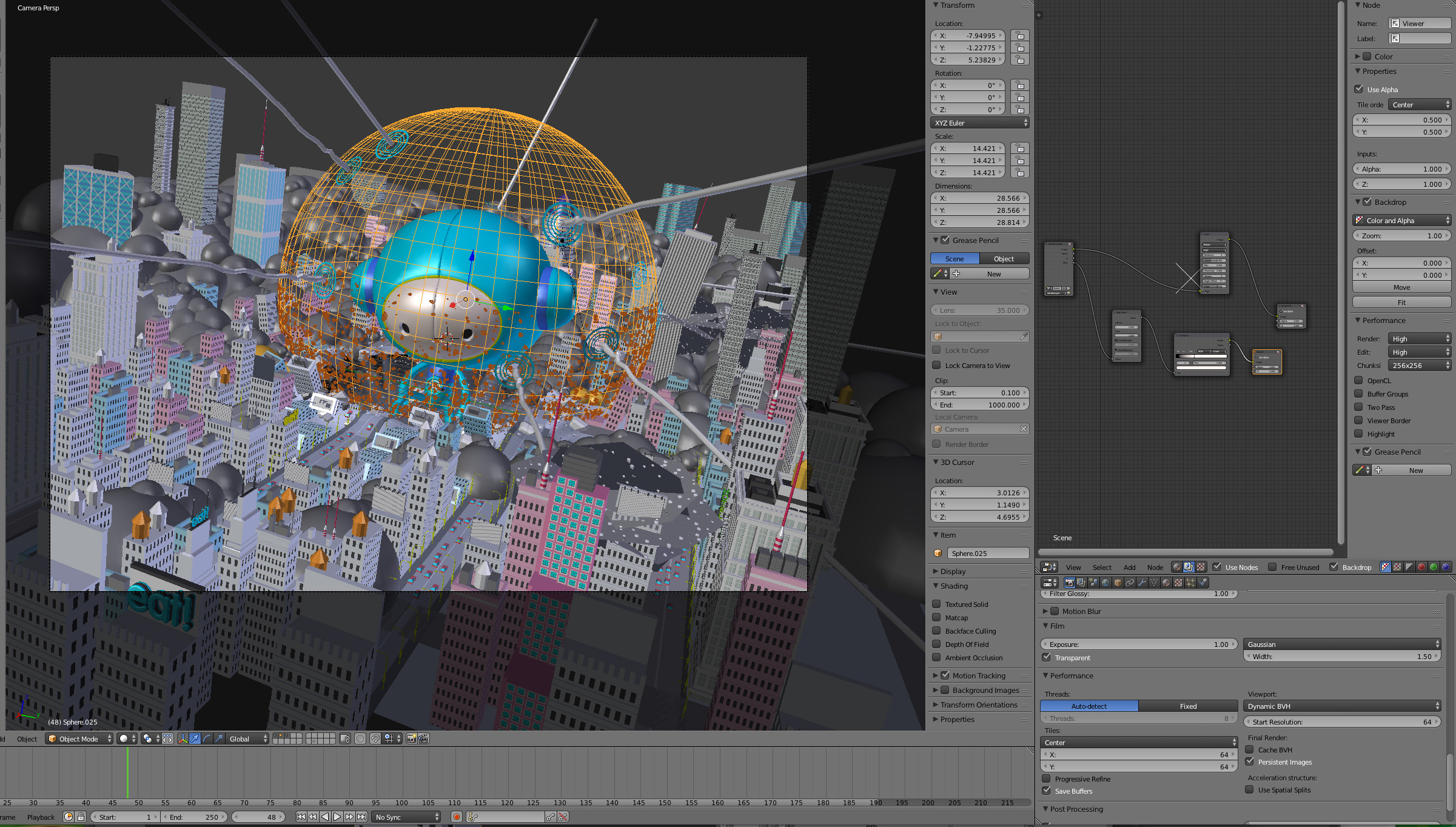 Final 3D models