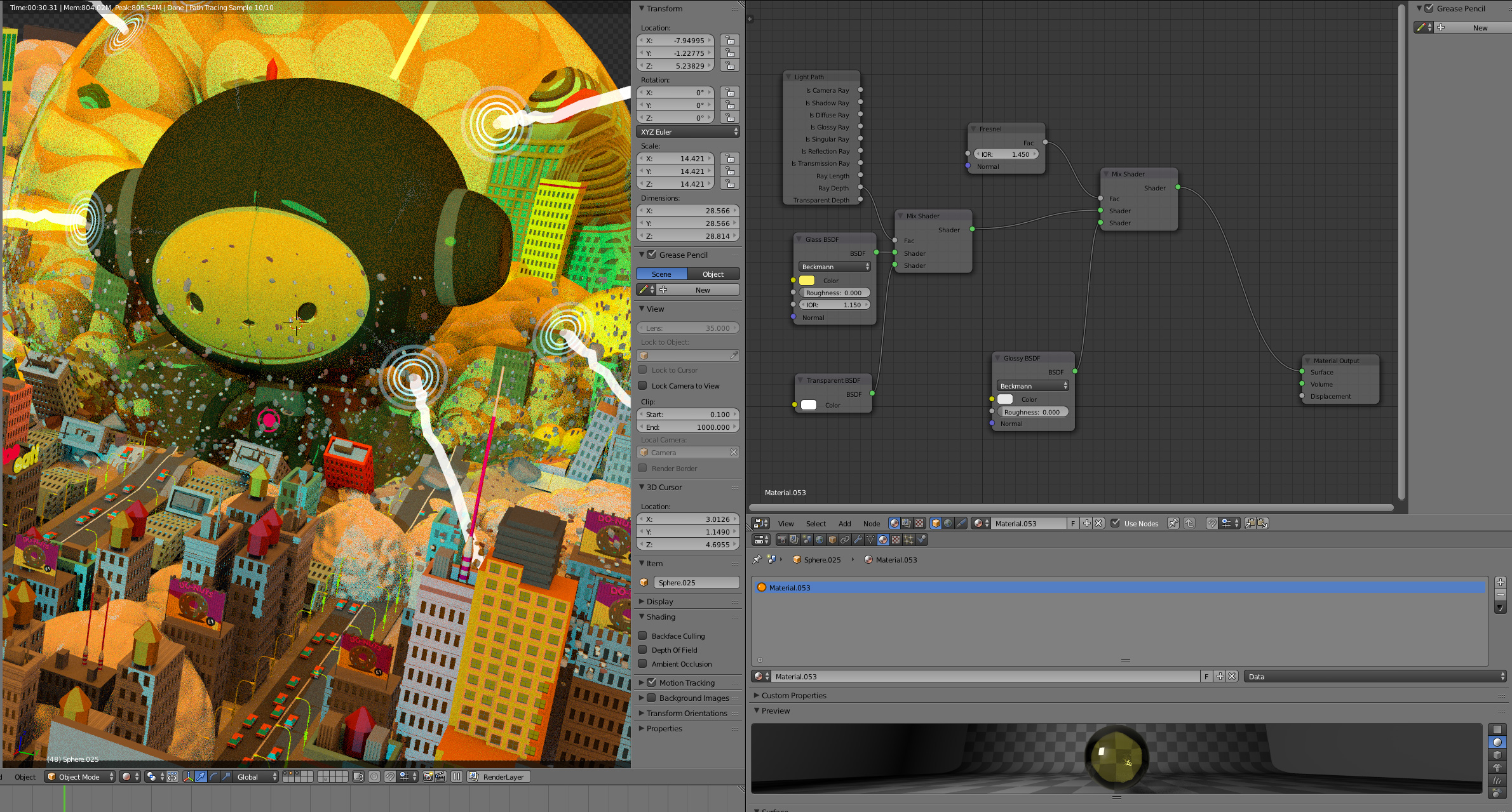 Bubble texture