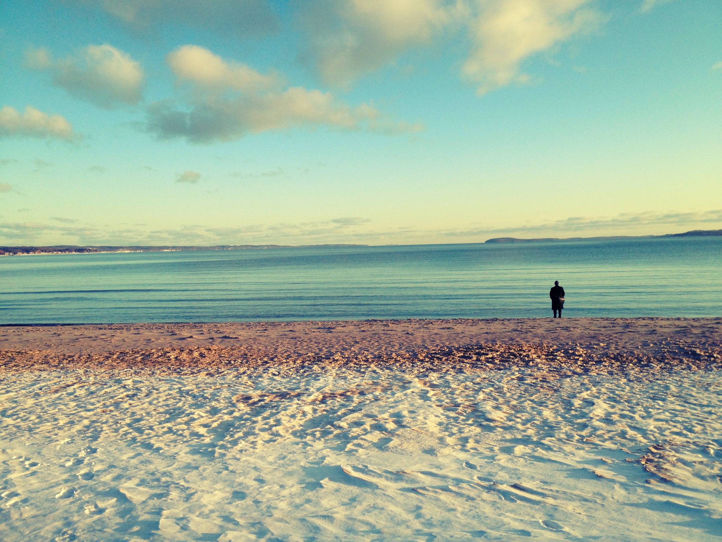 contemplating the vastness