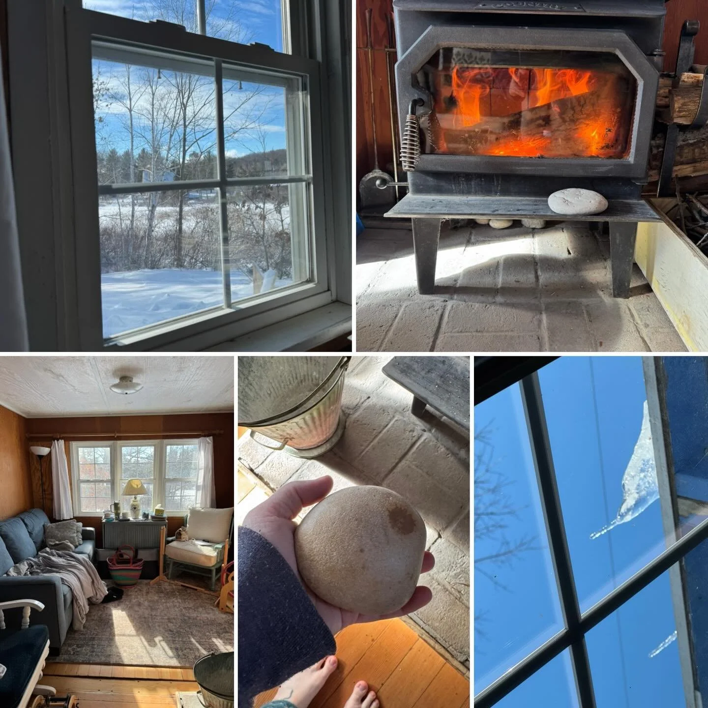 Normal I stay in a cabin in the woods alone for my birthday. This year I spent my birthday with dear friends in London&hellip;. But I still needed some time alone in the woods.

Outside is sunny, cold, windy. Inside is snuggly with a fire my travel b