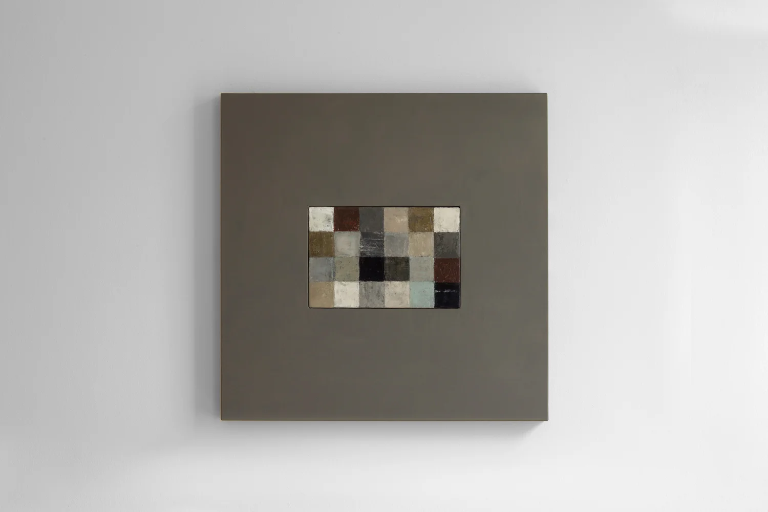  'Harmony Series' 2017.&nbsp;Oil on canvas. 66 x 66 x 5cm. 