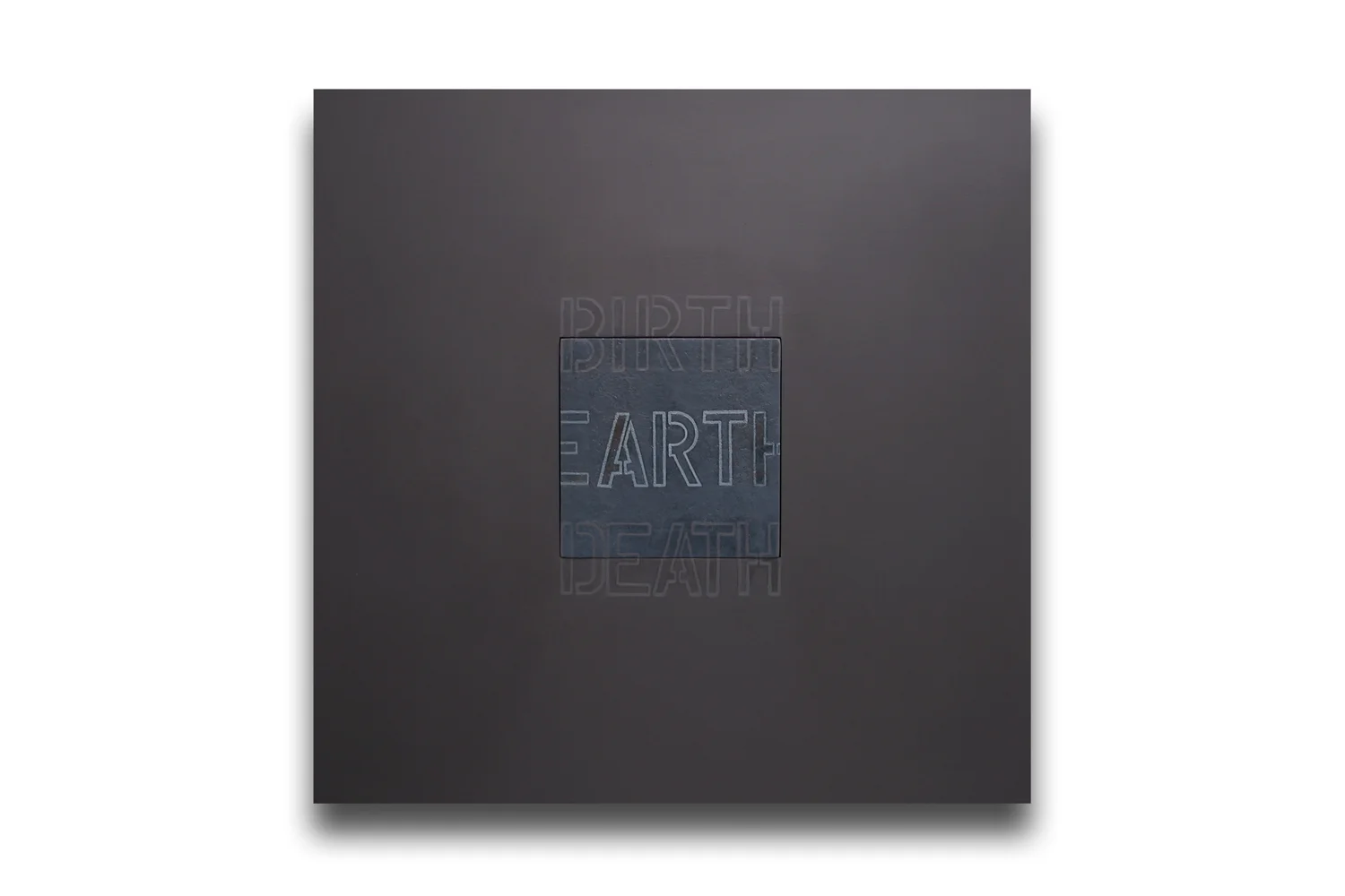  'Earth' (Planets Series) 2002. Oil on canvas. 101.5 x 101.5 x 7.5cm. 