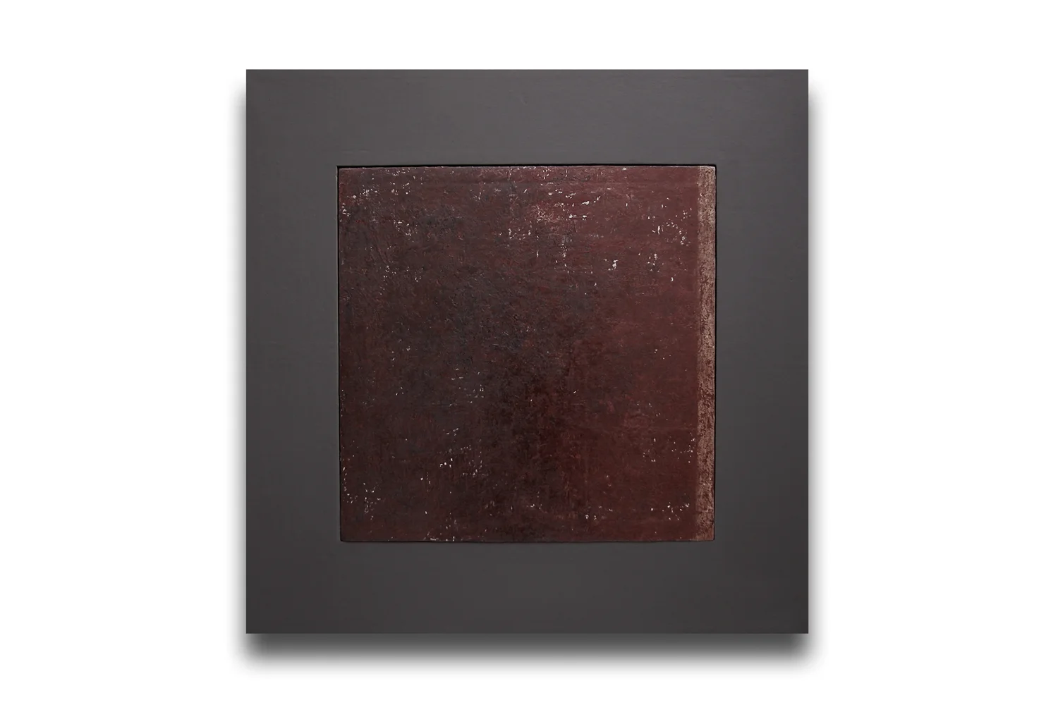  'Mercury' (Planets Series) 2002. Oil on canvas. 101.5 x 101.5 x 7.5cm. (State Collection). 