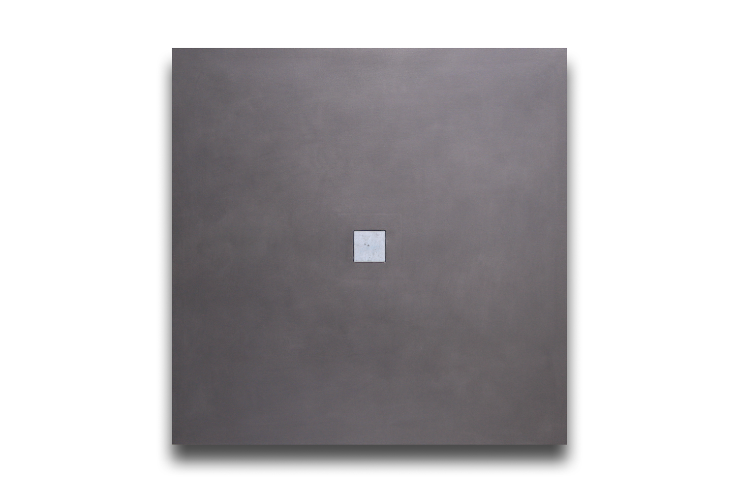  'Pluto' (Planets Series) 2002. Oil on canvas. 101.5 x 101.5 x 7.5 cm. 