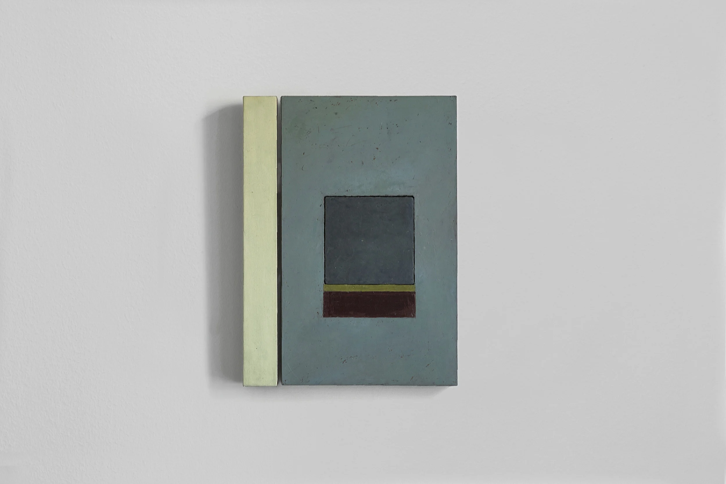  ‘Passage 2018’ (diptych).  Oil on canvas.  51 x 37.5 x 5cm. 