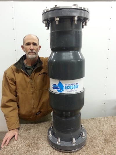 THIS PHOTO FEATURES OUR 8" FARM HYDRO ENERGISER