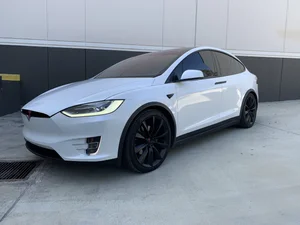 Tesla Model X Blackout Package California Wraps Vehicle Wraps Window Tinting Paint Protection Vinyl Wrap Car Wrap Vista Carlsbad California