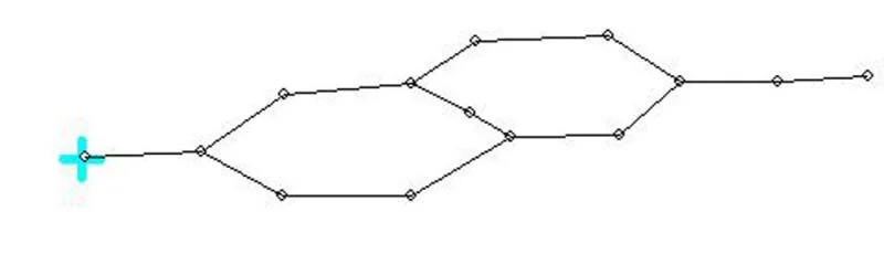 Figure 7. Network model generated by the model generator for the blood system.