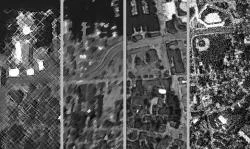 Figure 3: From left to right, examples in black and white of the sketch, paint, outline, and stipple techniques