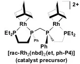 Figure 5: The molecular structure of the catalyst precursor, et, ph-P4