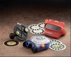 The View-Master is a form of the stereoscope, the first technology to popularize 3D viewing. Image courtesy of fisher-price.com.