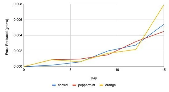 The Association Between Olfactory Stimulation and Frass Production in Banded Crickets, Gryllodes sigillatus