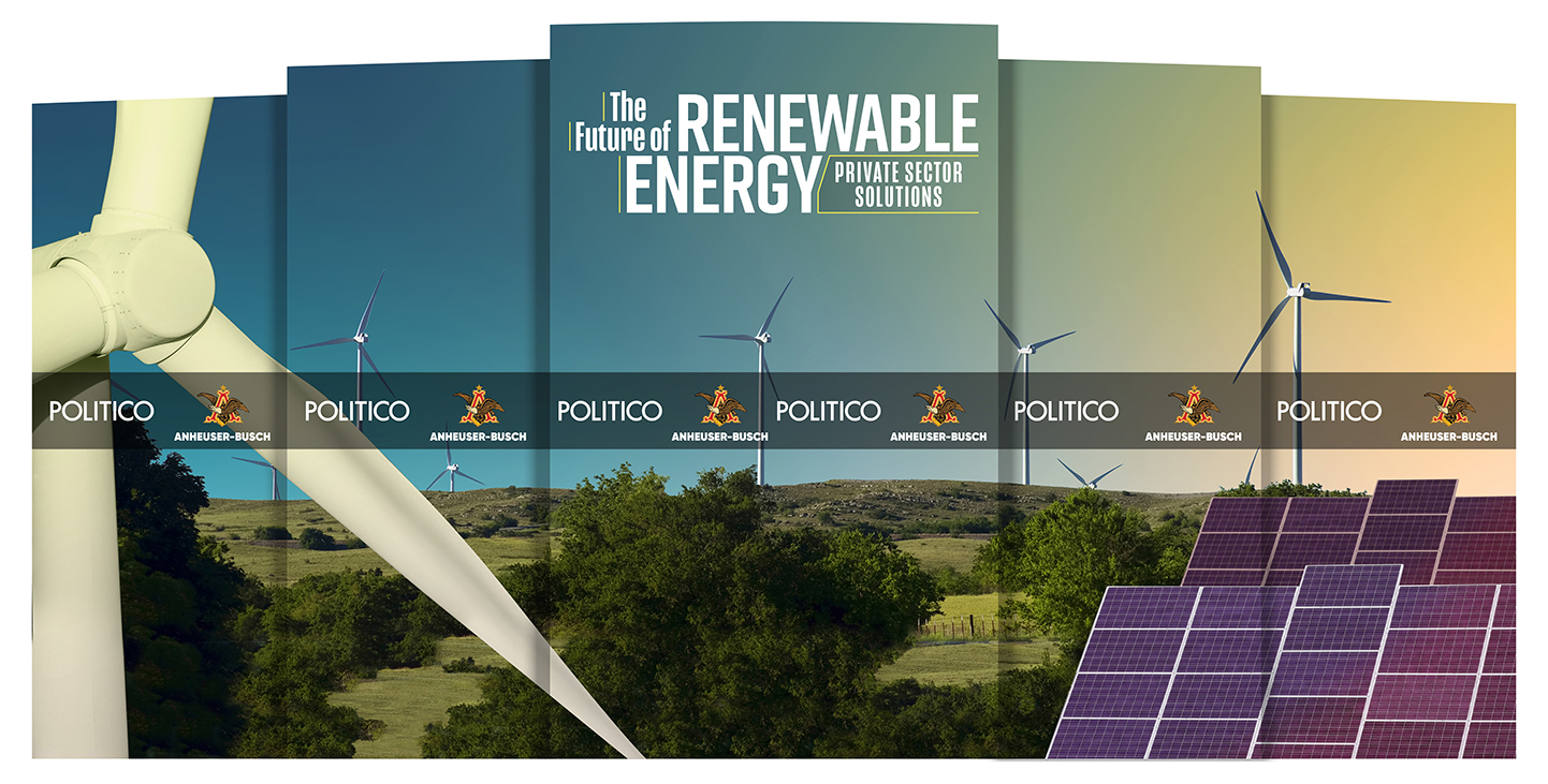 The Future of Renewable Energy 2018 - Stage Backdrop Mock-Up