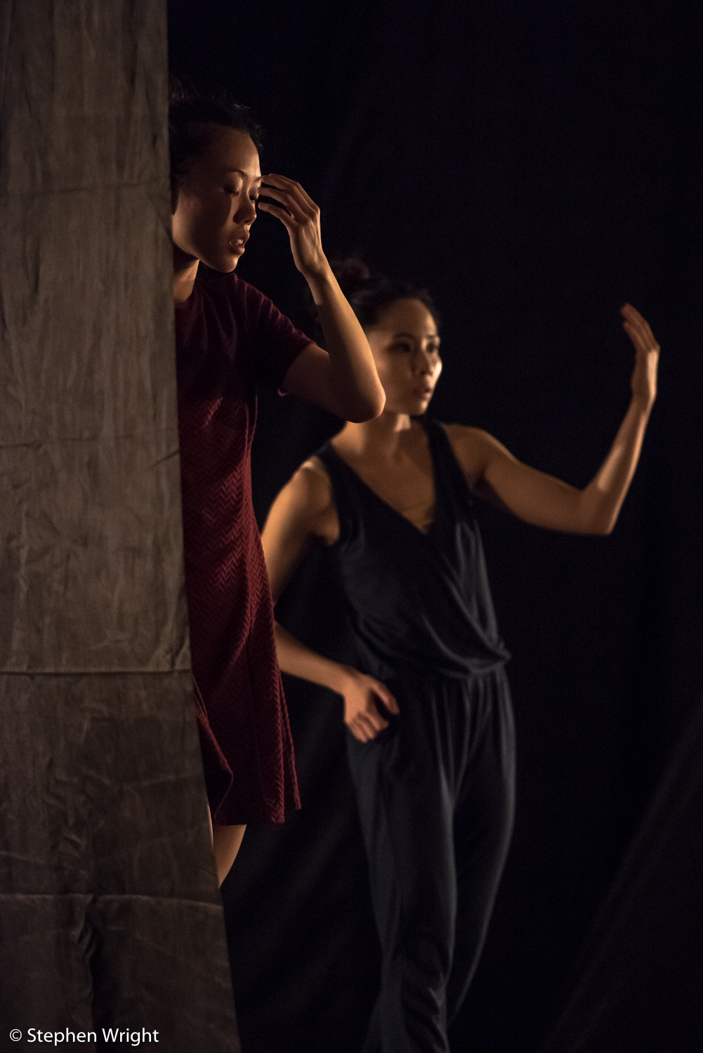 Adele Goh & Christina Chan performing in Frontier Danceland's Dancers' Locker 2016.