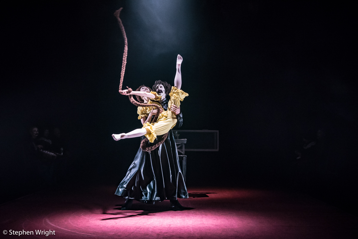 Corey Claire Annand, Karl Fagerlund Brekke in Arthur Pita & HeadSpaceDance 's, Stepmother/Stepfather , performed at The Place , London.