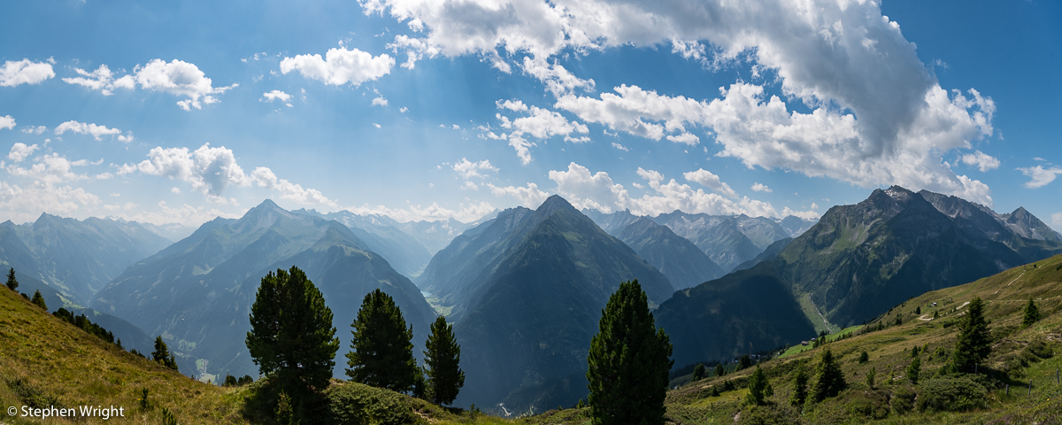 Summer holidays in the Zillertal Valley, Austria.