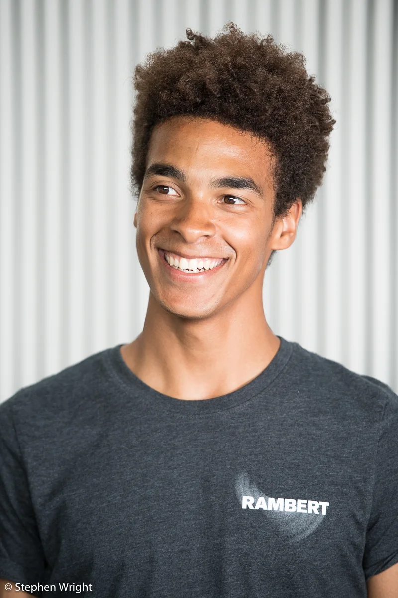 Headshot session with Liam Francis of Rambert company. 
