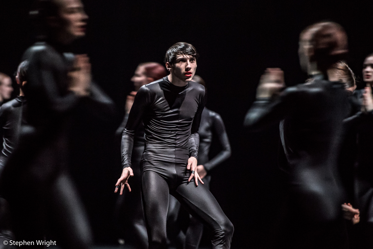 Used to be Blonde choreographed by Sharon Eyal and performed by National Youth Dance Company .