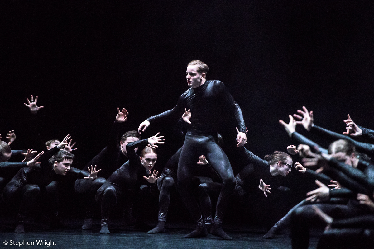 Used to be Blonde choreographed by Sharon Eyal and performed by National Youth Dance Company .