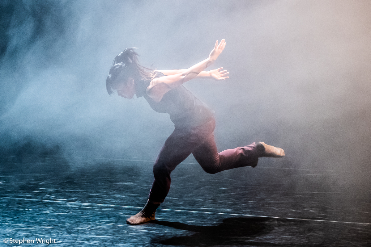 Cher Nicolette Ho performs Tsutseka choreographed by Anthony Matsena performed as part of Sadler’s Wells Young Associates .