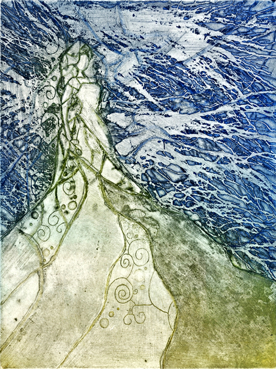 Eostre | Line Etch and Aquatint | 9" x 12" | 2013