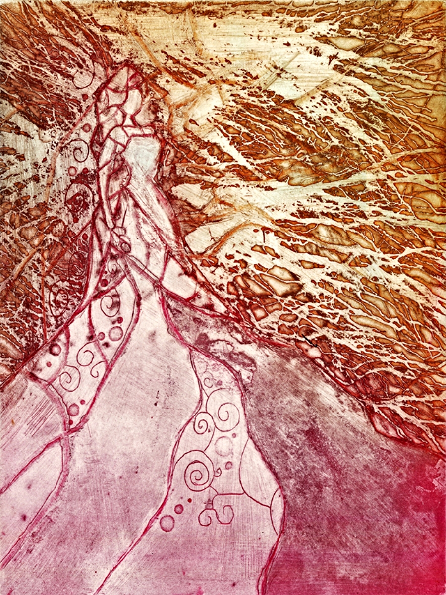 Samhain | Line Etch and Aquatint | 9" x 12" | 2013