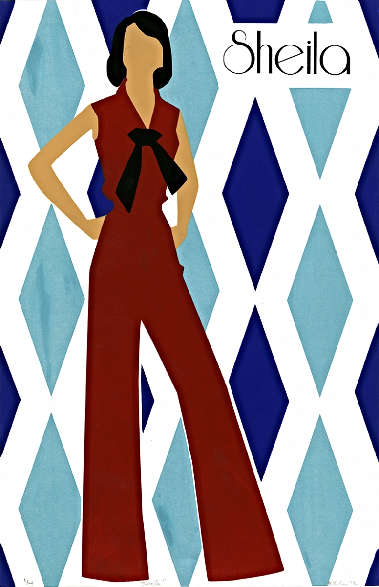 Sheila | Silkscreen | 11" x 17" | 2012