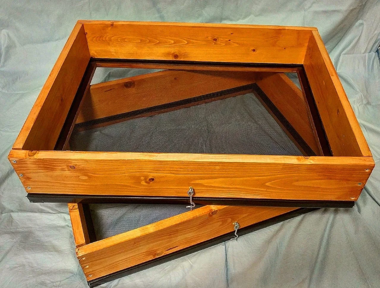 Handmade 18” x 24” Deckle Boxes.