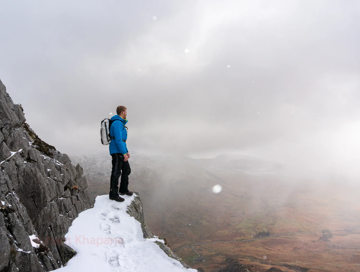 Absolutely fantastic conditions for atmospheric photography on Tryfan