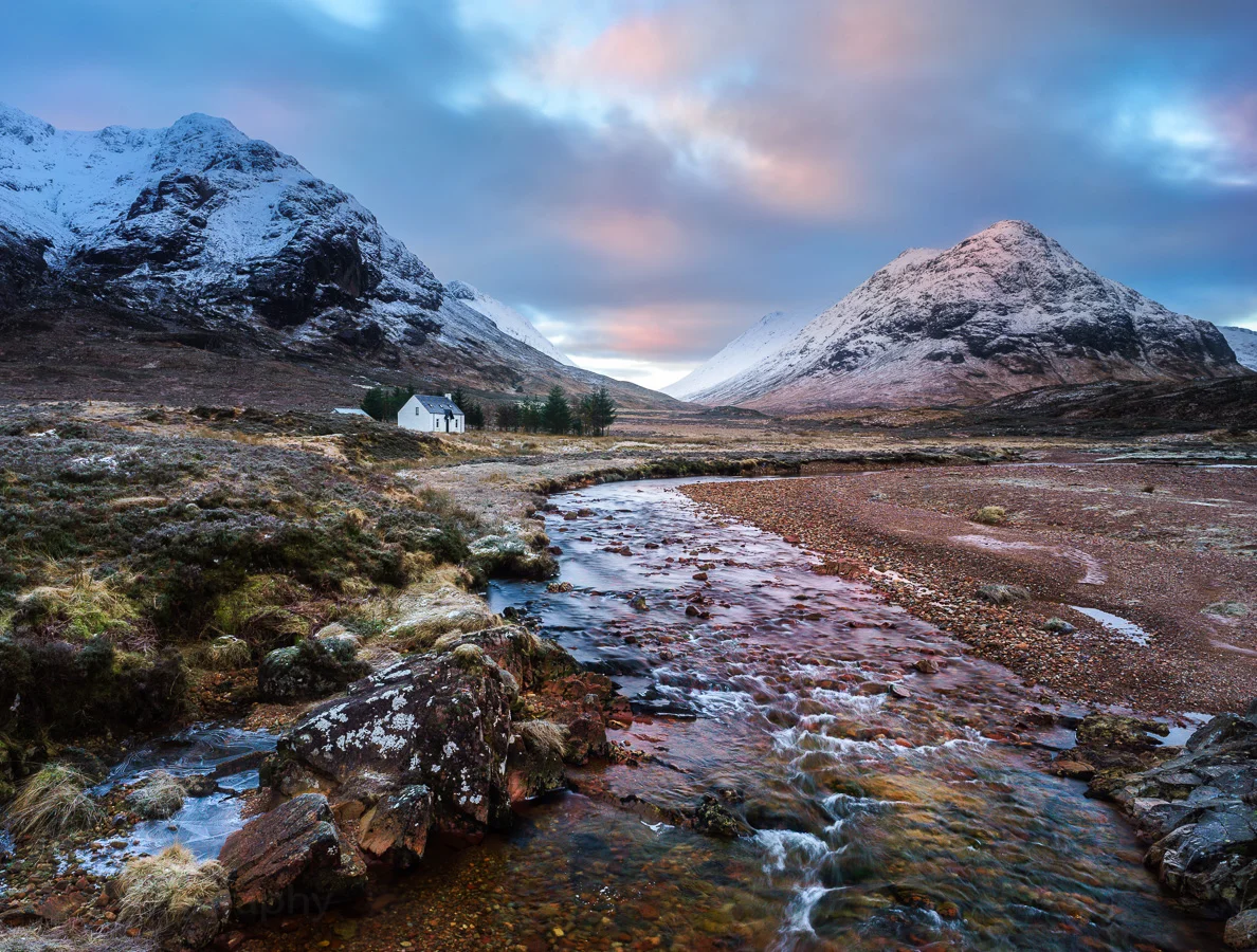 Glencoe, Scotland. Sony A7ii + Loxia 21mm. Pol filter and 2 stop Graduated Neutral Density filter. Please click to enlarge.