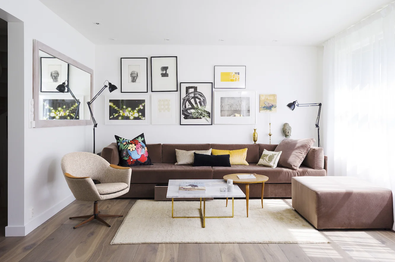 4-seater with ottoman