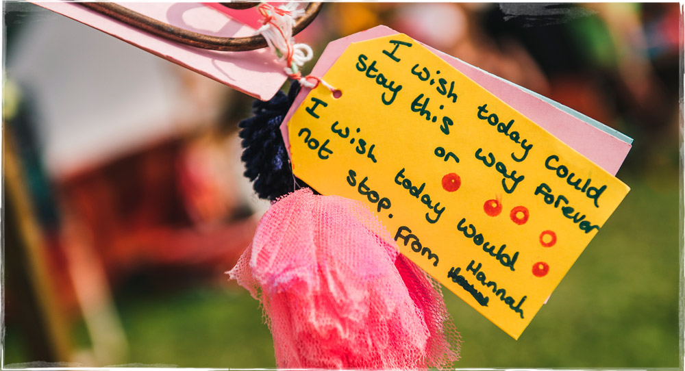A note saying