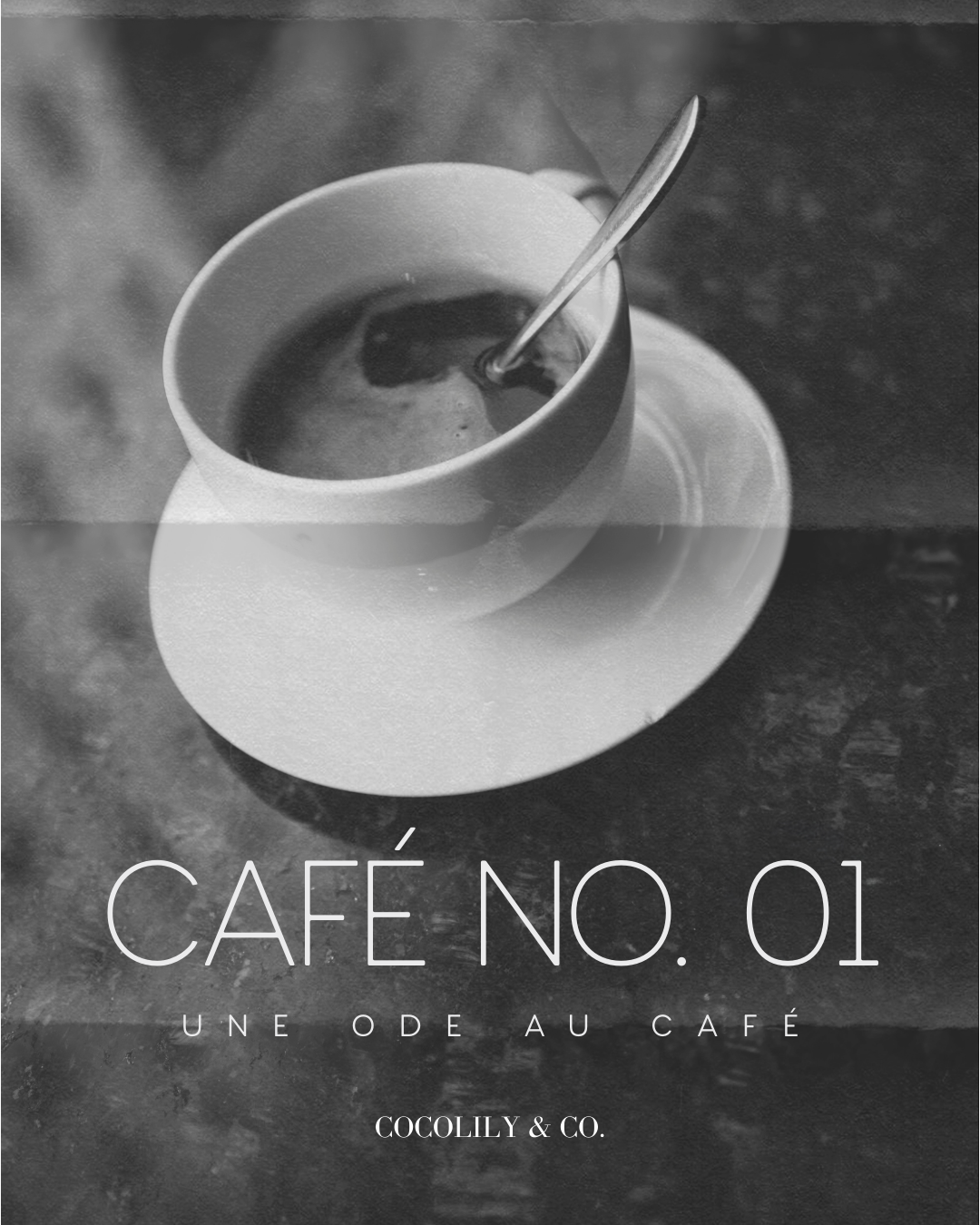 Cafe No. 01 | Luxury Candle Collection