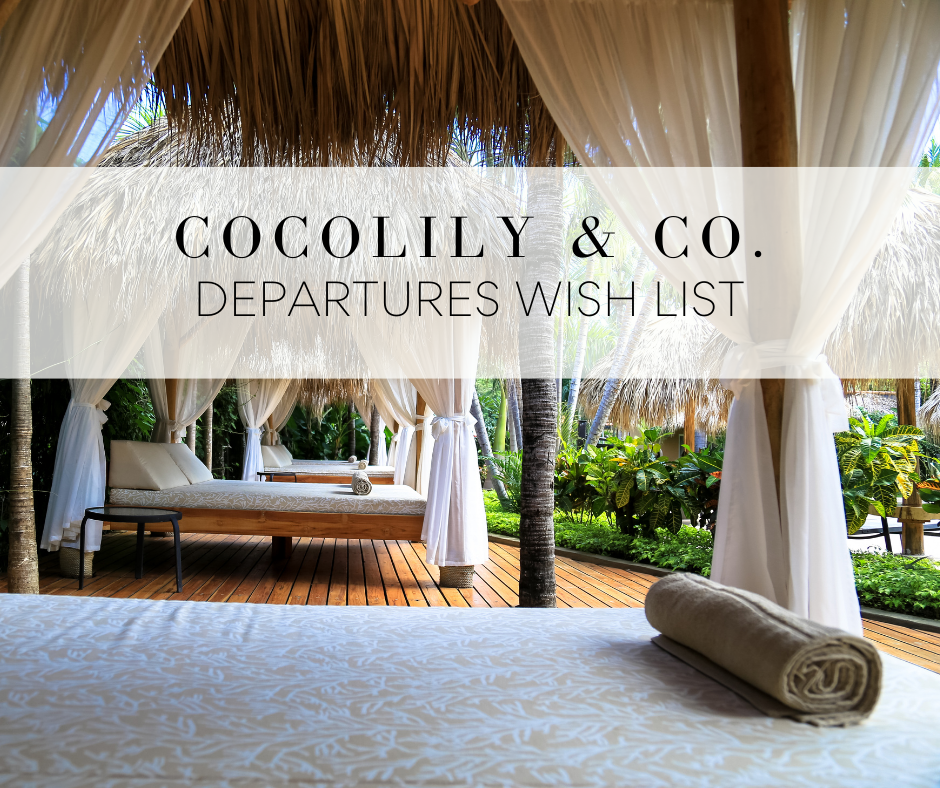 Departures Wish List.