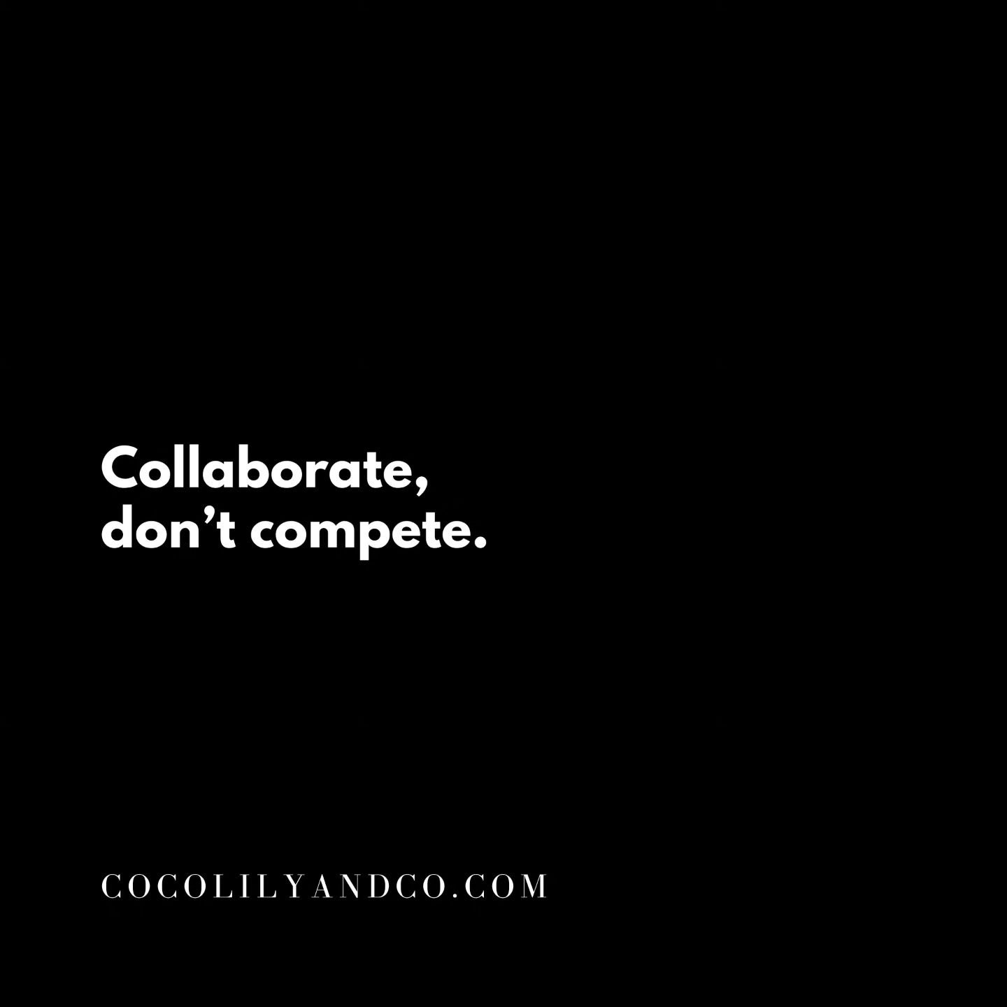 Your Monday Morning Love Note x Reminder.⁠
⁠
Collaborate, don't compete.⁠
Support each other.⁠
Be kind.⁠
⁠🤍
⁠
.⁠
.⁠
.⁠
.⁠
.⁠
.⁠
⁠
#motivational #motivation #dream #believe #achieve #beautiful #inspo #mood #mindset #womeninbusiness #womenentrepreneur