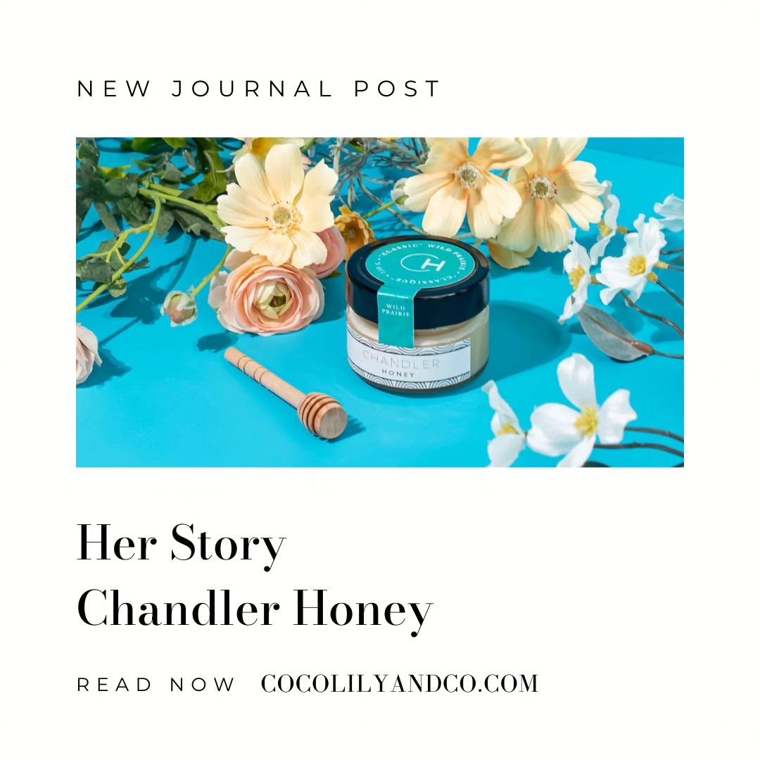 Now up on the COCOLILY &amp; CO. Journal / Tique of @chandler.honey shares her story, and provides inspiration to other female entrepreneurs on their journey.⁠
⁠
📰 Read the full post on the COCOLILY &amp; CO. Journal.⁠ ⁠
cocolilyandco.com⁠
⁠
⁠
.⁠
.⁠