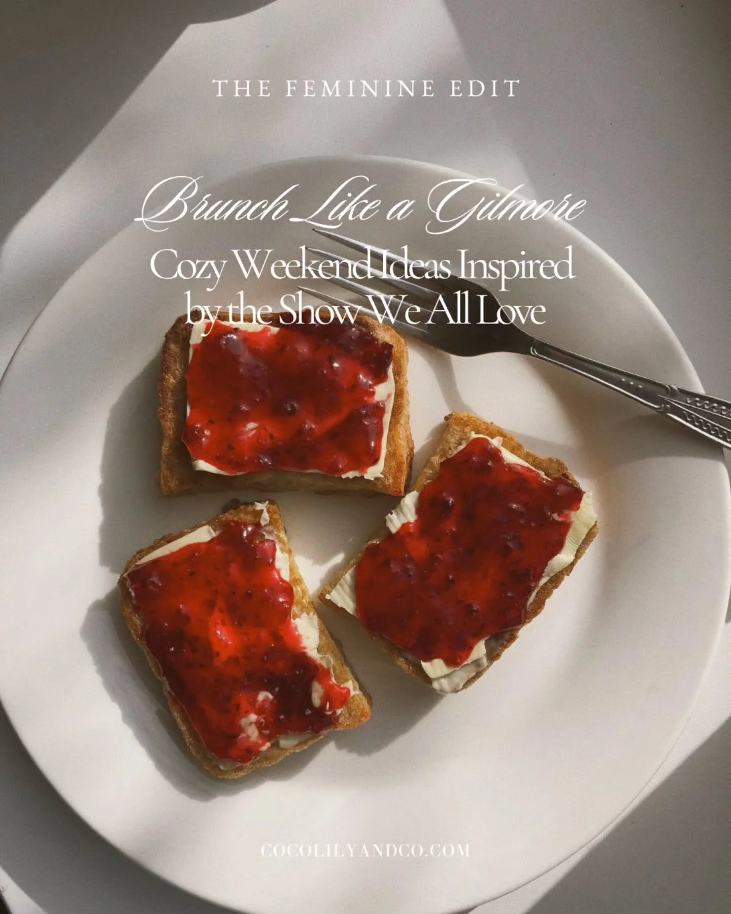 Featured in the latest issue of COCOLILY Magazine. ⁠
Brunch Like a Gilmore (Kinda): Cozy Weekend Ideas Inspired by the Show We All Love. ⁠
⁠ ⁠
☕ Grab your coffee or tea and browse through the pages.⁠
⁠
cocolilyandco.com⁠
**link in bio**	⁠
⁠
⁠
.⁠
.⁠
.