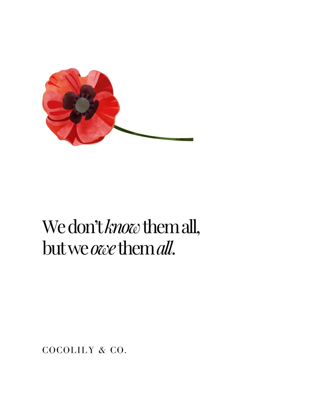 We don&rsquo;t know them all, but we owe them all.⁠
Their bravery built the peace we hold dear.⁠
We remember. We give thanks. We will not forget.⁠
#RemembranceDay #CanadaRemembers