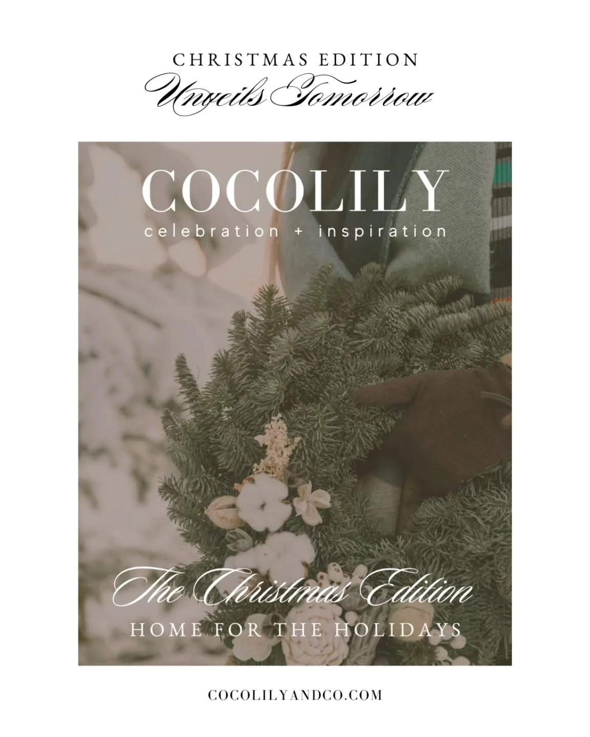 ✨ The Christmas Edition Unveils Tomorrow ✨⁠
⁠
We&rsquo;ve been working diligently behind the scenes, putting the finishing touches on every page to bring you a curated celebration of festive inspiration, gift ideas, and seasonal delights&mdash; all w