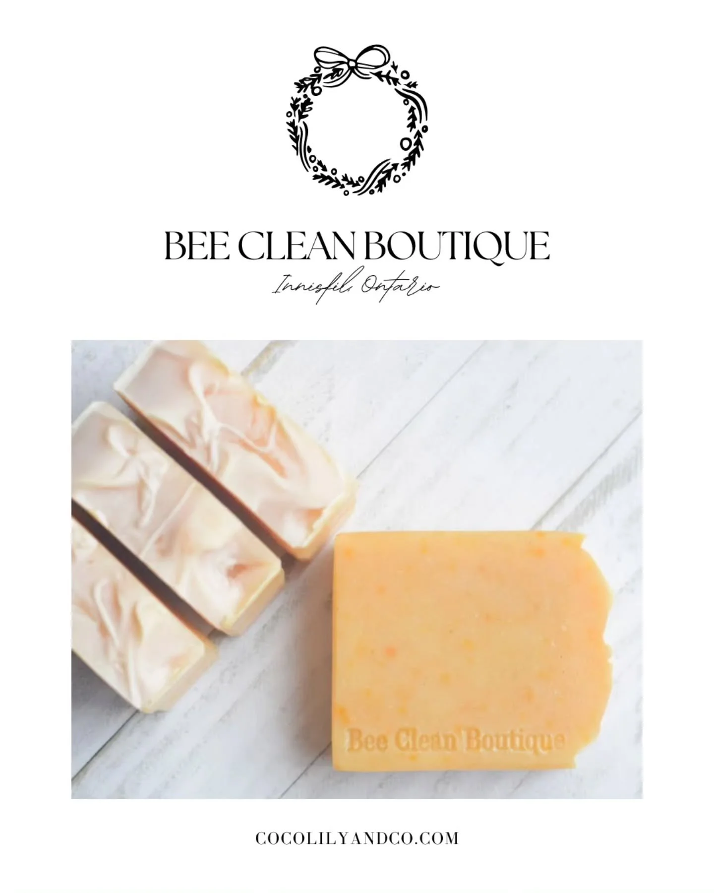 🎀 Vendor Spotlight: Bee Clean Boutique &mdash; Innisfil, Ontario⁠
⁠
Bee Clean Boutique creates artisan bath and body products that are clean, safe, and kind to the planet. Made in small batches in Ontario, each product features ingredients that are 