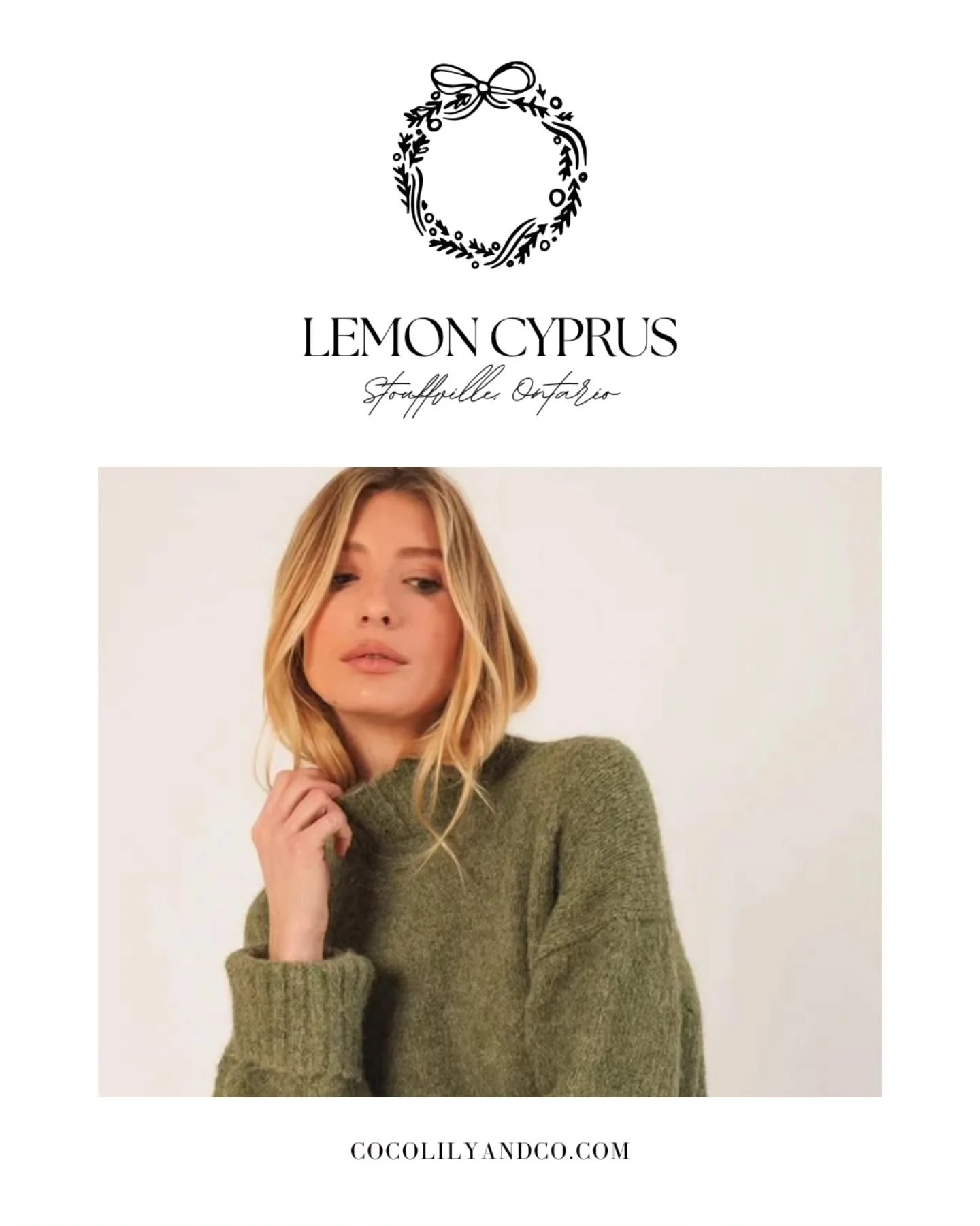 🎀 Vendor Spotlight: Lemon Cyprus &mdash; Stouffville, Ontario⁠
⁠
Lemon Cyprus is an online boutique empowering modern women with effortlessly chic style. Curated from premium European and Canadian designers, each piece blends timeless elegance with 