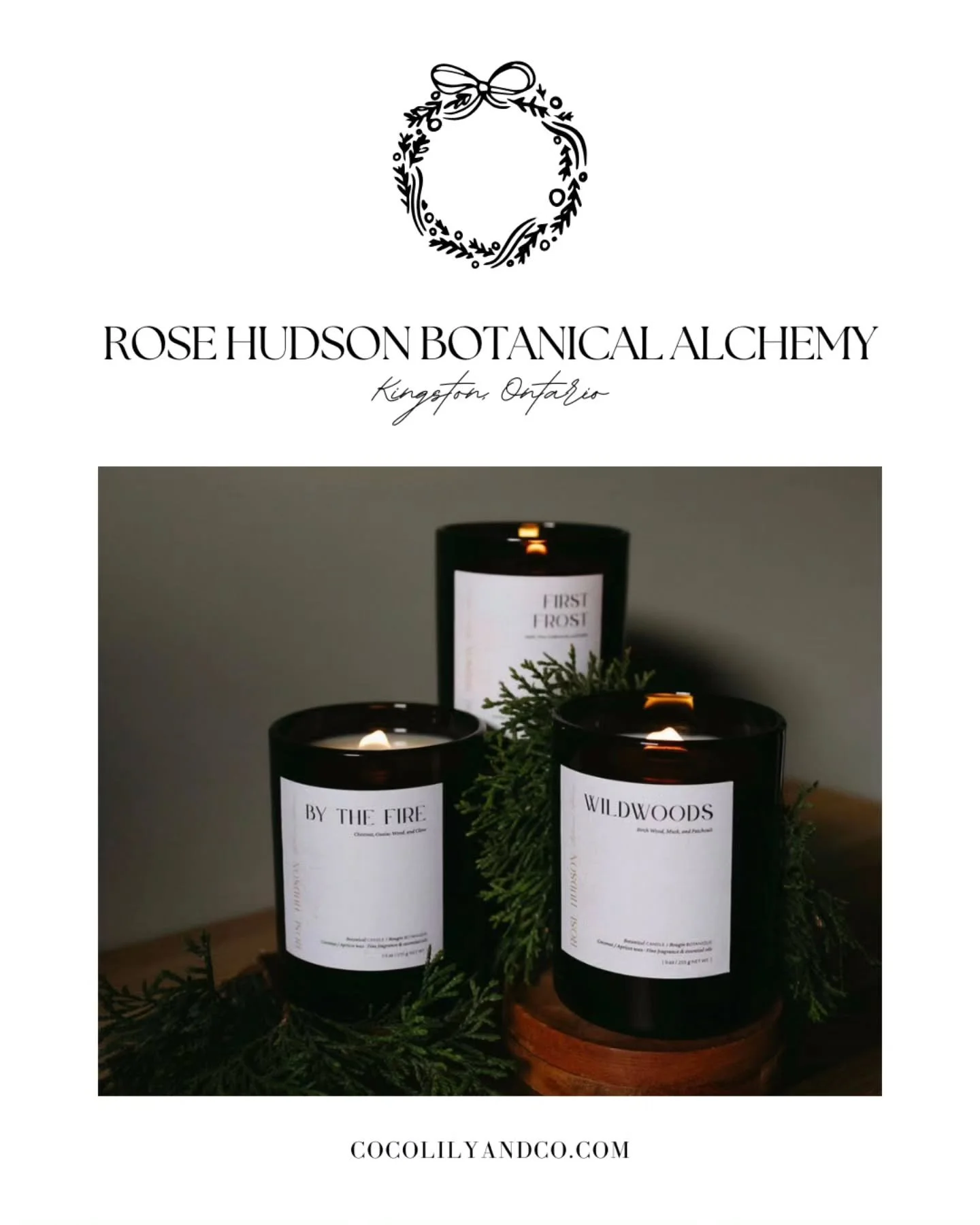 🎀 Vendor Spotlight: Rose Hudson Botanical Alchemy &mdash; Kingston, Ontario⁠
⁠
Rose Hudson Botanical Alchemy creates products that embody beauty, intention, and wellness. Each item is carefully crafted with all-natural botanicals, fine fragrances, a