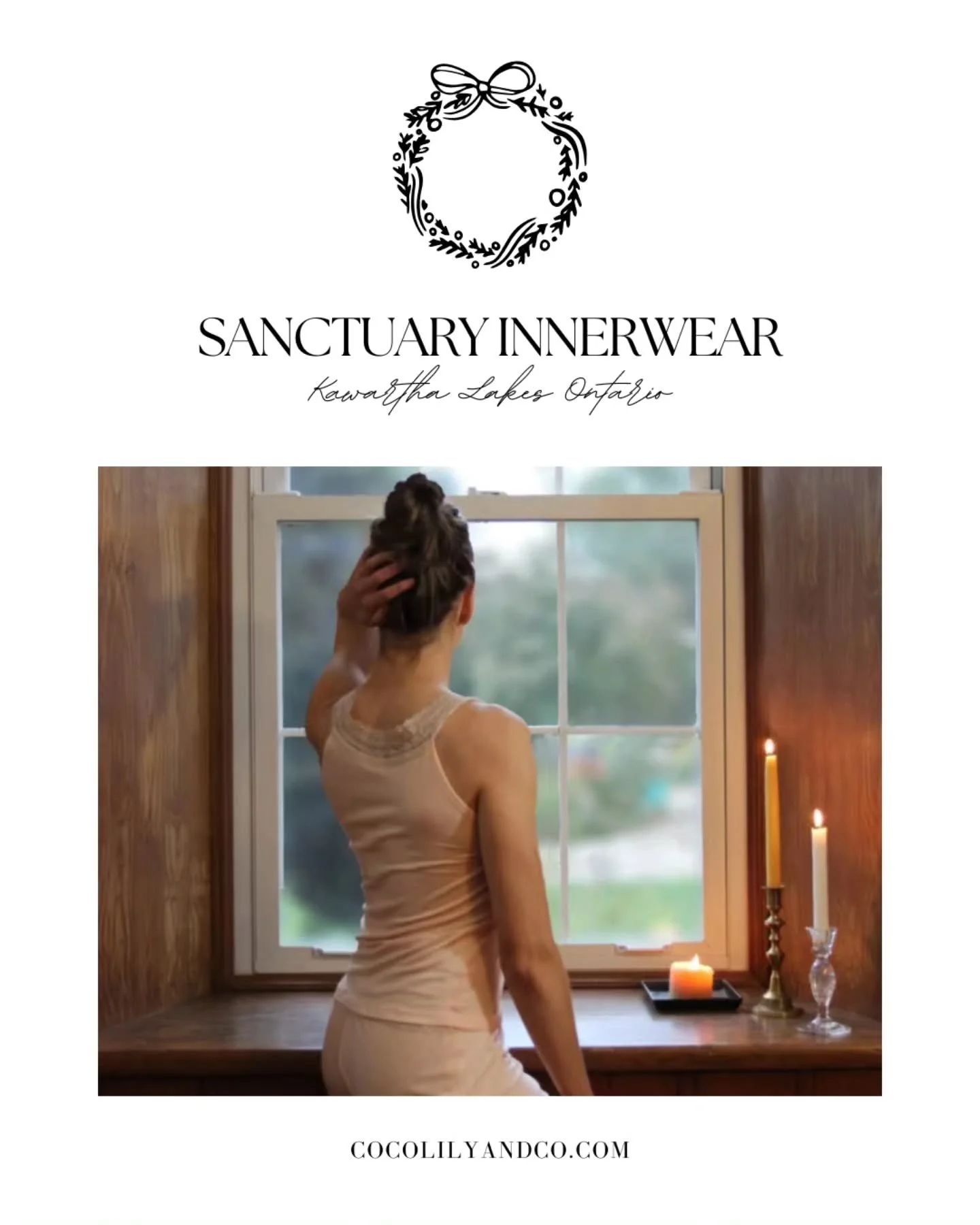 🎀 Sanctuary Innerwear &mdash; Kawartha Lakes, Ontario⁠
⁠
Sanctuary Innerwear creates sustainable lingerie designed to pamper and support wellness. Using Lenzing TENCEL fabric, homegrown plant dyes, and healthful herbs, each piece blends comfort, ele