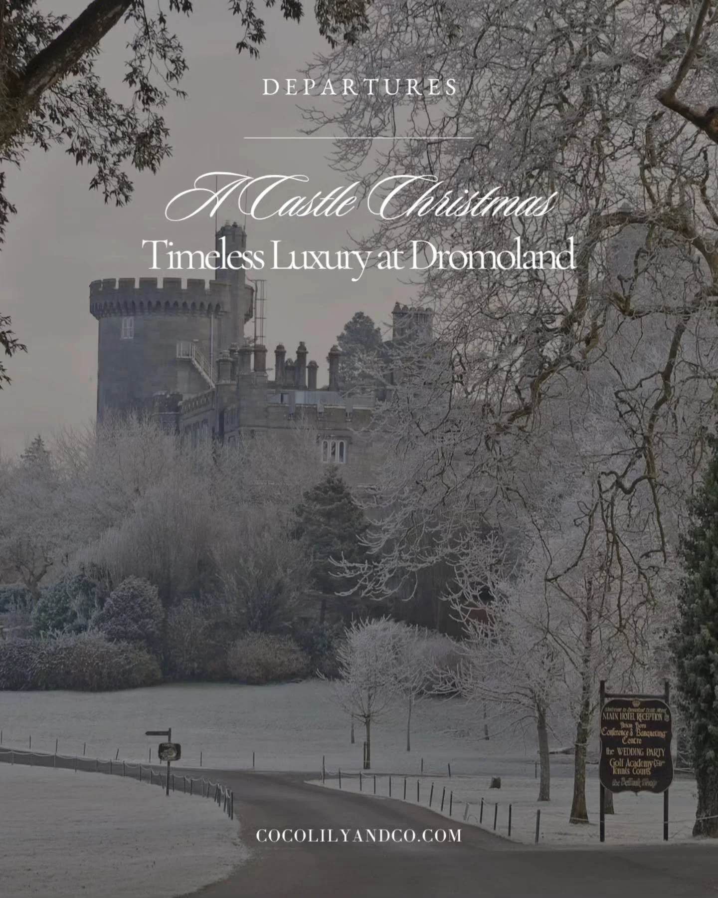 Featured in COCOLILY Magazine Fall/Winter Edition - A Castle Christmas: Timeless Luxury at The Dromoland Castle. ⁠
⁠ ⁠
Discover more fabulous finds, celebration &amp; inspiration by visiting cocolilyandco.com ⁠
**link in bio** ⁠
⁠
⁠
.⁠
.⁠
.⁠
.⁠
.⁠
⁠
