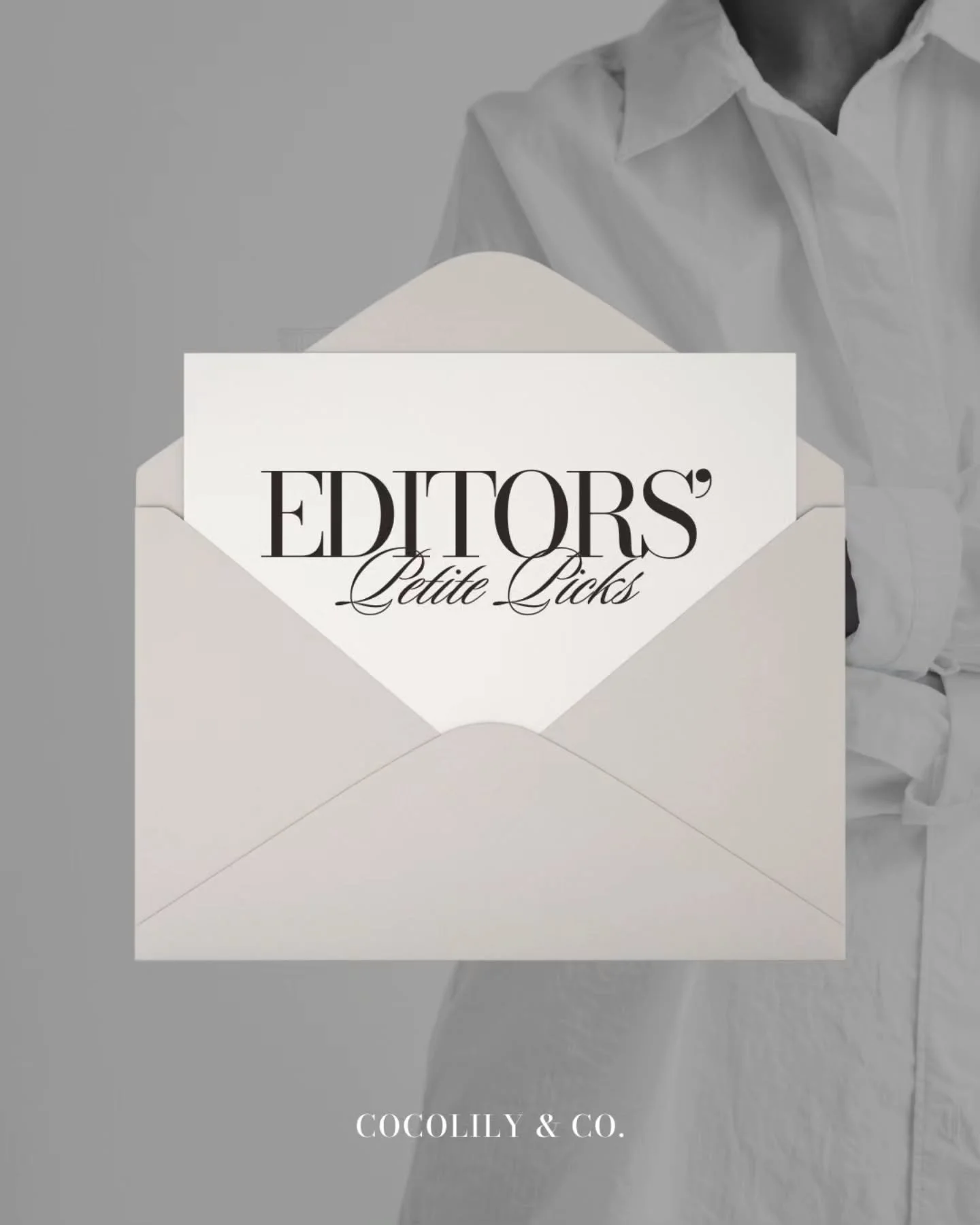 Editors&rsquo; Petite Picks⁠. 
⁠
Six pieces from brands we admire. ⁠
Selected for their craftsmanship, detail, and enduring appeal.