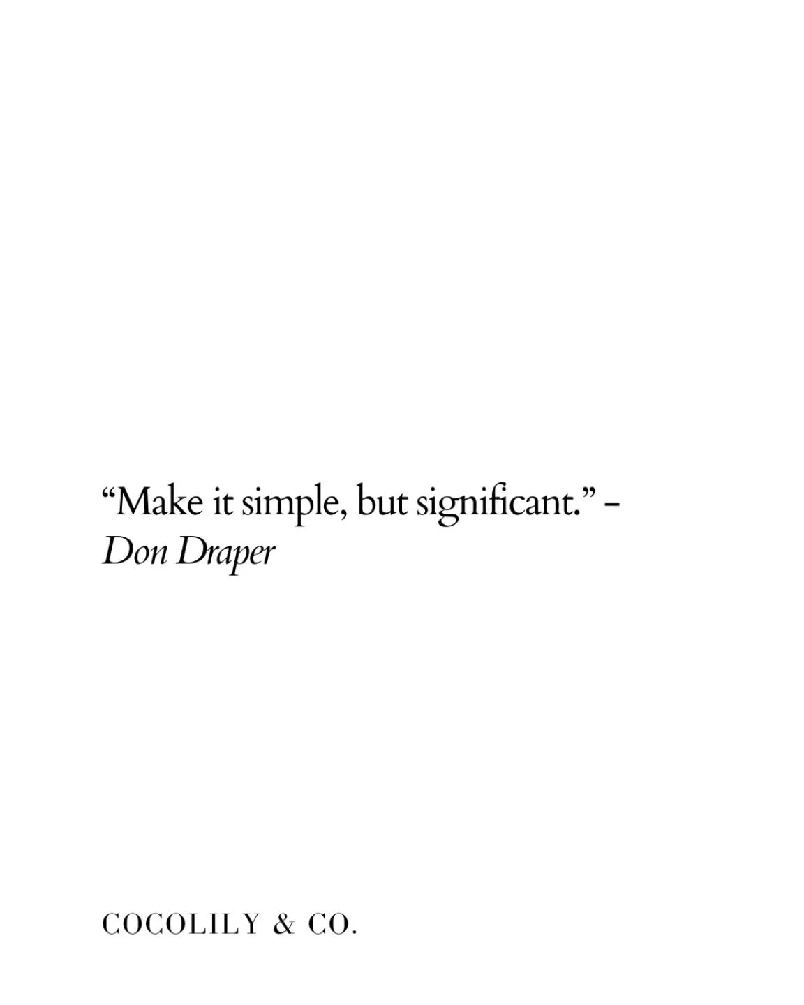 What matters most is what stays with you, not what grabs your attention for a moment.⁠
⁠
&mdash; COCOLILY &amp; CO.⁠
⁠
⁠
#TimelessElegance #EditorialInspiration #Celebration #Inspiration #COCOLILYandCO