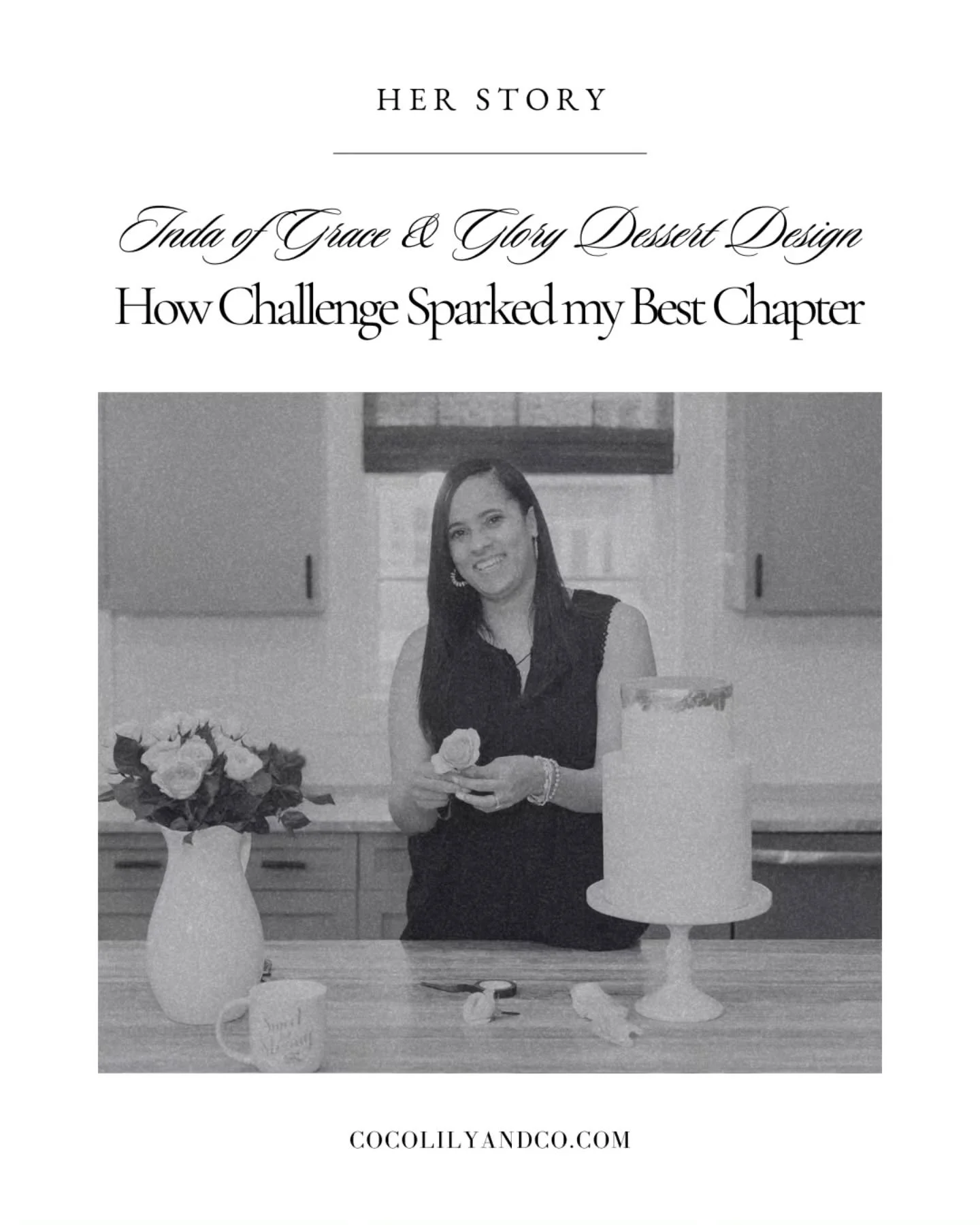 Every journey has its detour.⁠
Every chapter a bold beginning.⁠
⁠
Inda&rsquo;s story is a celebration of resilience, creativity, and faith.⁠
@indablackwellcakes⁠
⁠
Discover how she turned challenge into purpose through baking, storytelling, and the c