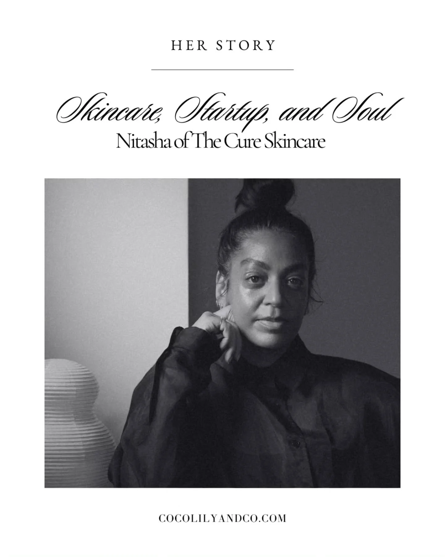 Every passion has a beginning.⁠
Every challenge, an invitation to grow.⁠
⁠
Nitasha&rsquo;s story is a celebration of curiosity, care, and perseverance.⁠
@thecureskincare⁠
⁠
She turned a stubborn rash into a purpose-driven brand, exploring natural ing